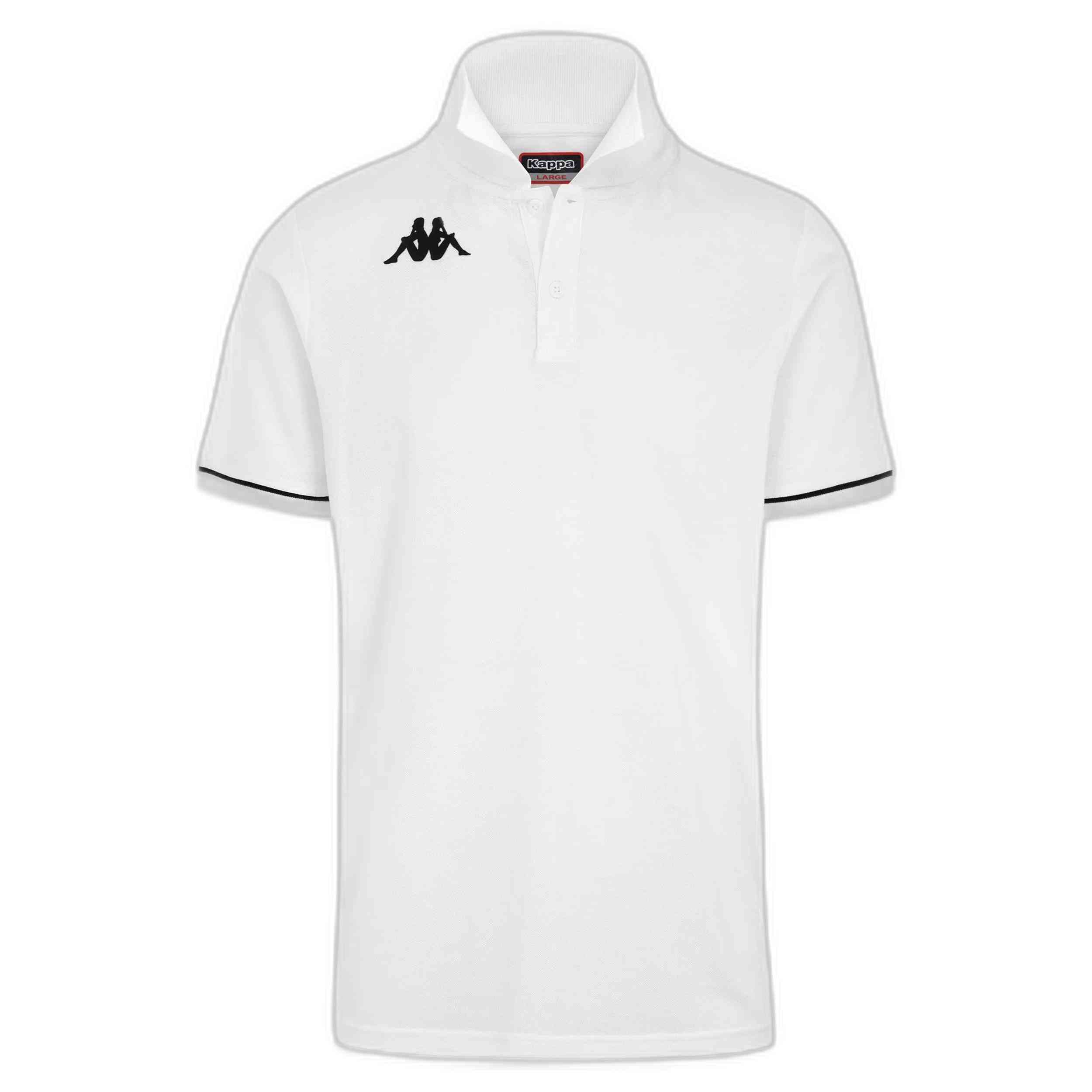 Polos De Manga Corta Kappa modelo 321327W-A05 para hombre y mujer en color Blanco