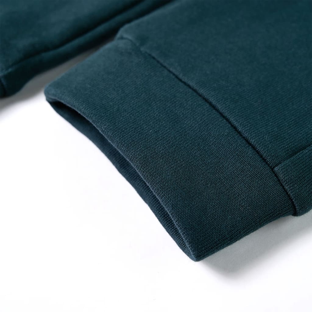 Pantalones de Chándal para Niños con Cordón Ropa Infantil Deportiva Verde Musgo