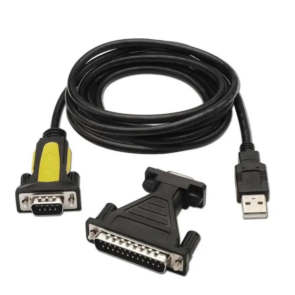 Nanocable - Cable USB tipo A macho a impresora serie macho 1.8m con velocidad superior a 1Mbps para uso diario y compatibilidad con Windows, Linux y Mac OS