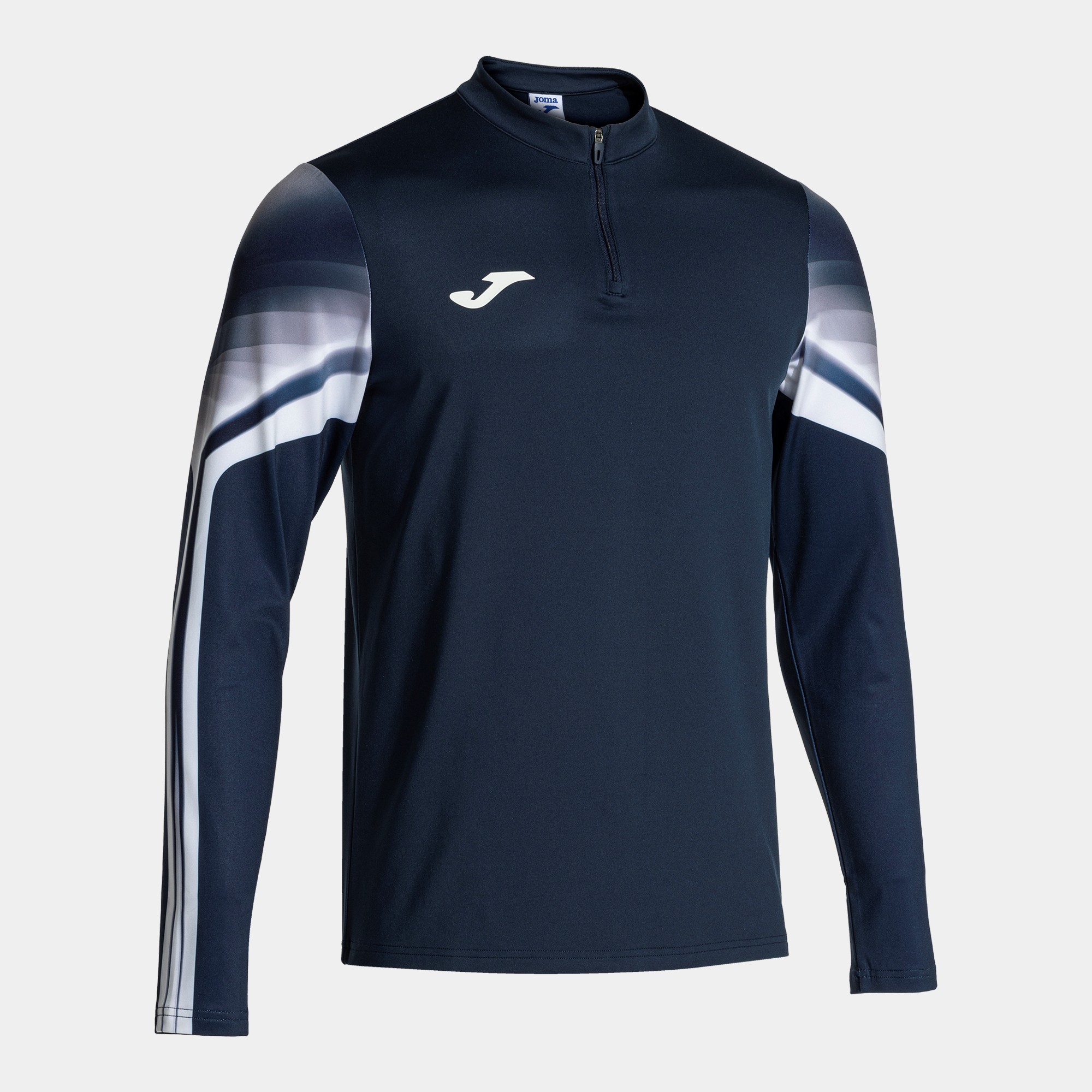 JOMA SUDADERA ELITE XI MARINO BLANCO Talla 12 (2XS) Niño Junior