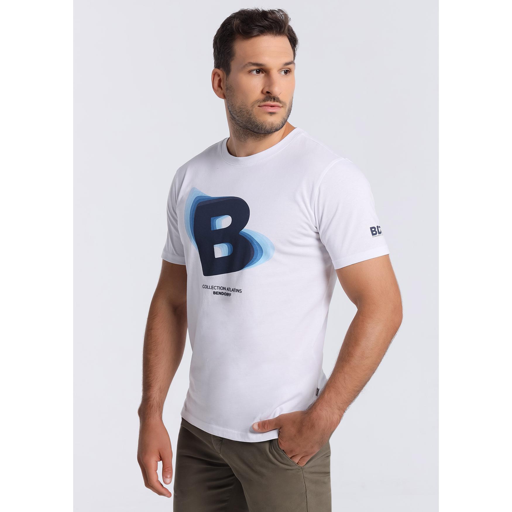 Camiseta de manga corta grafica logo