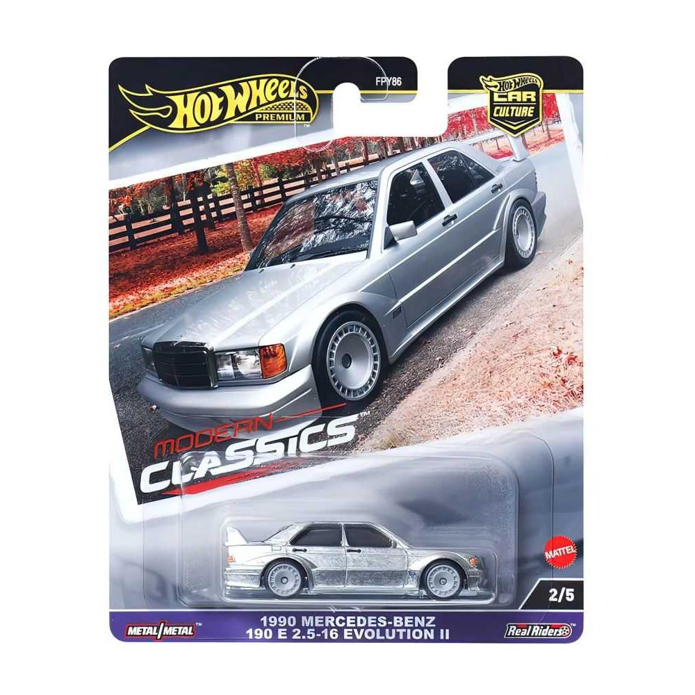 Hot Wheels Premium Modern Classics 1990 Mercedes-Benz 190 E 2.5-16 Evolution II 2/5