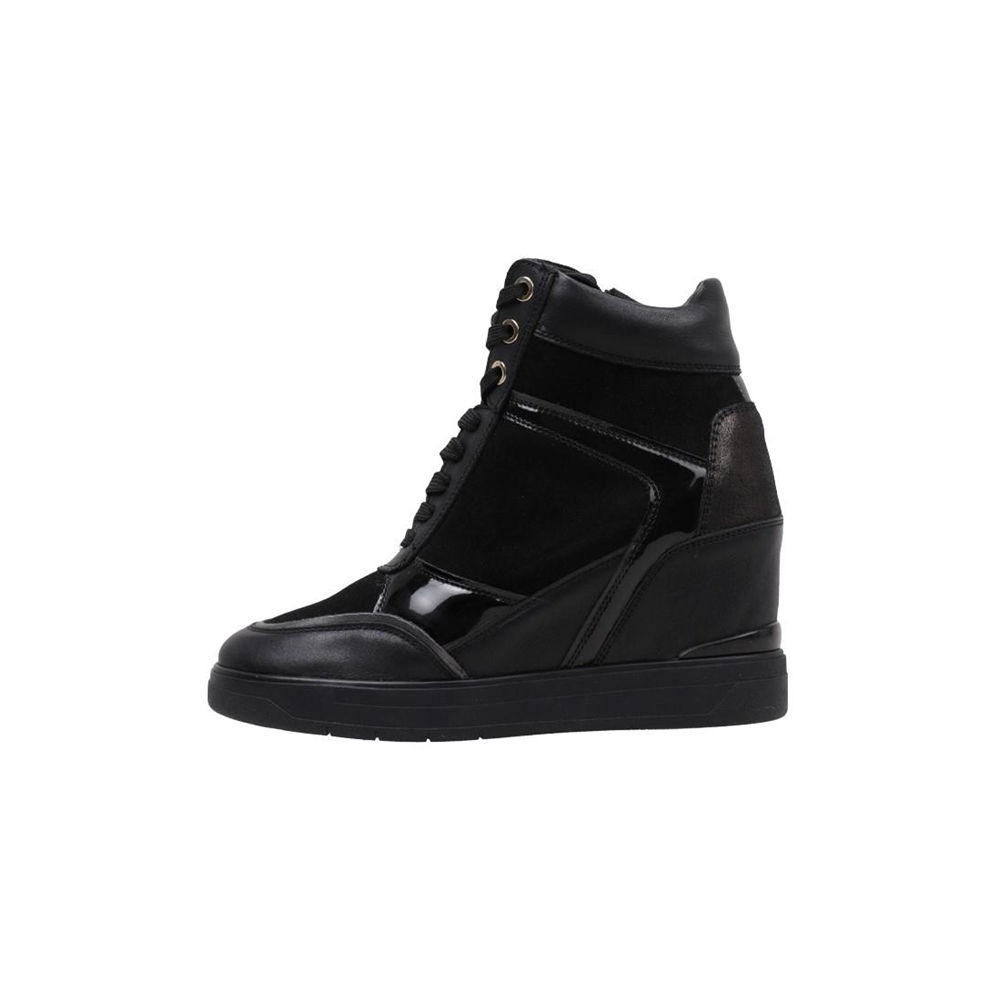 Geox D MAURICA B Deportivas Con Cuña Mujer Negro