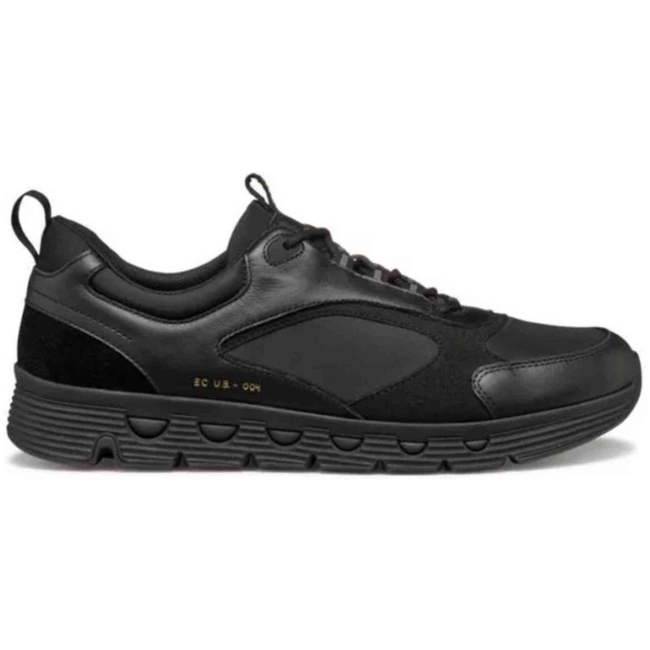 Zapatillas Geox Spherica Ecub-4 A - Nyl+Nap Hombre Negro