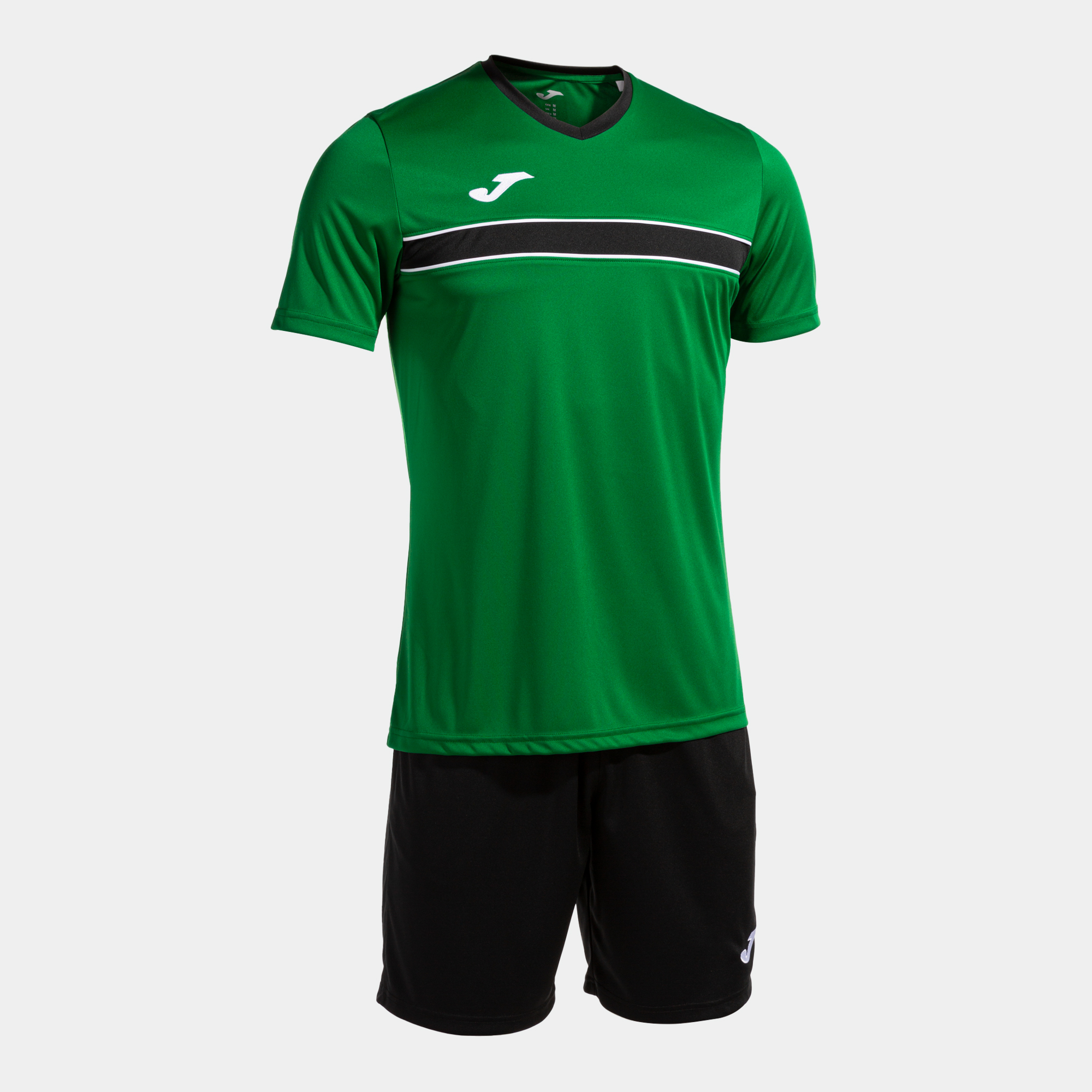 JOMA SET VICTORY VERDE NEGRO Talla 3 (7XS) Niño Junior