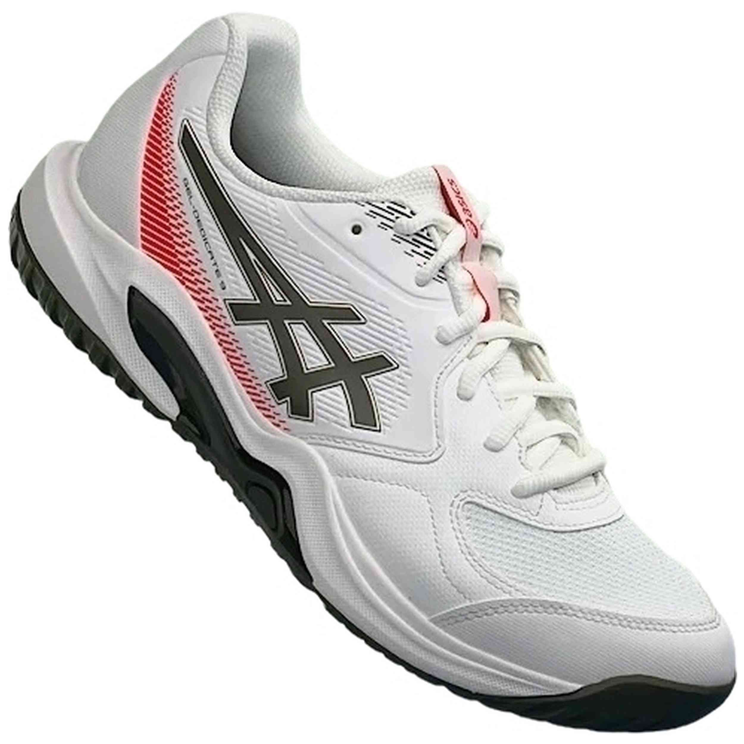 Zapatillas De Padel Asics modelo GEL-DEDICATE 9 "White/Black" para Hombre en color Blanco