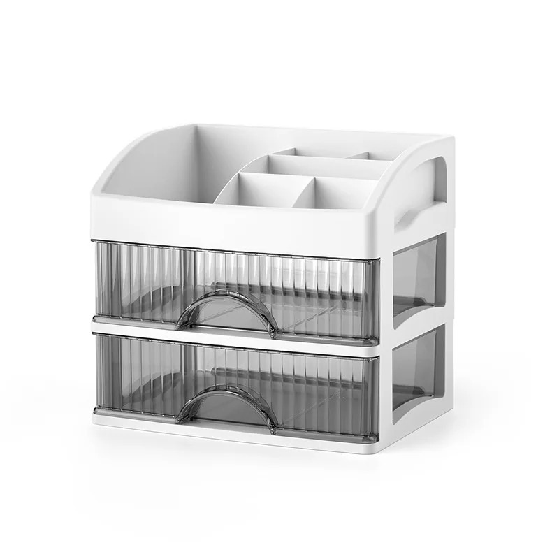 Cajón organizador de maquillaje de gran capacidad, almacenamiento de joyería, esmalte de uñas, lápiz labial, cuidado de la piel, Perfume, productos de maquillaje