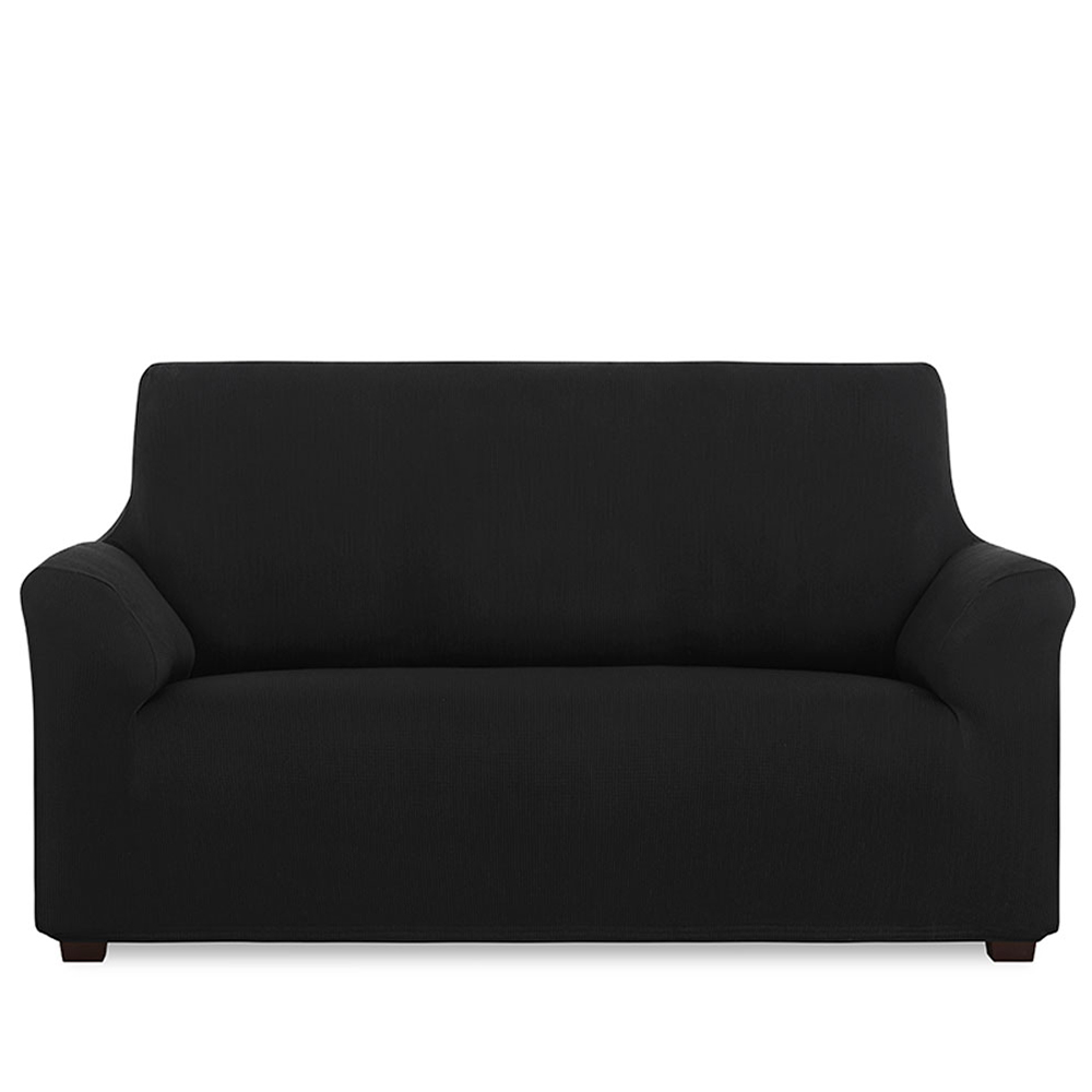 NORDIC HOME Funda de Sillón Elástica Inka – Color Negro