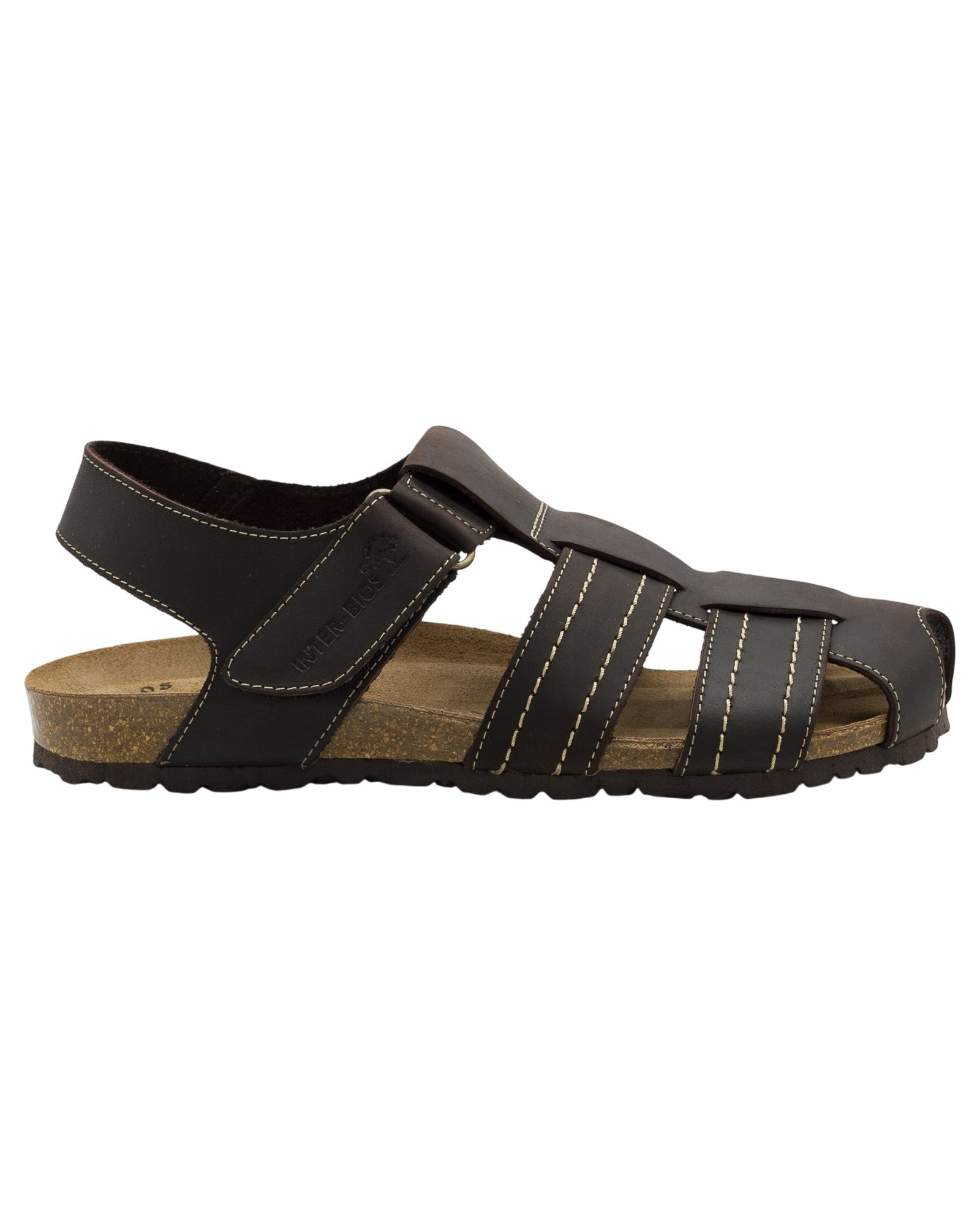 SANDALIAS DE HOMBRE INTER-BIOS 9533 EN MARRÓN