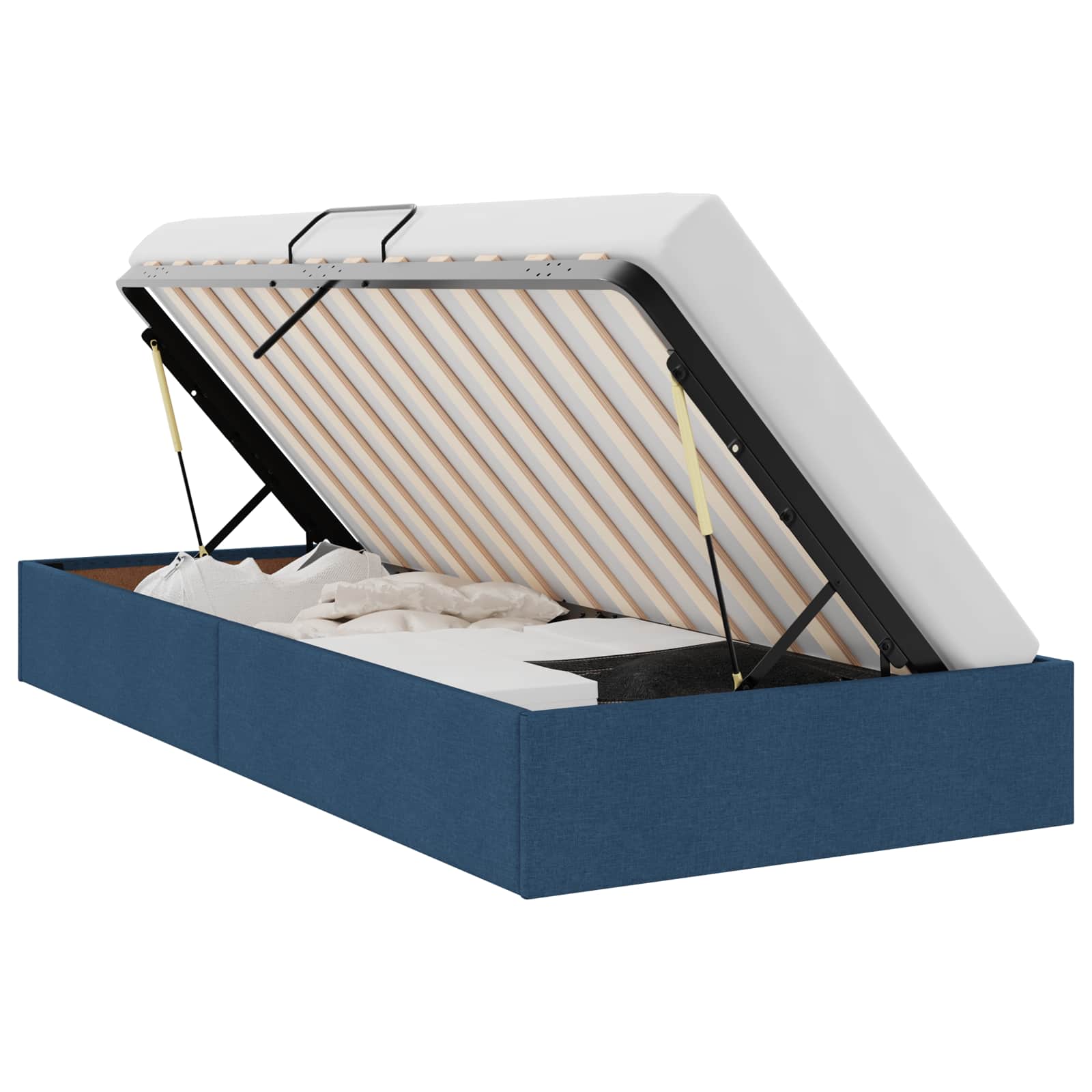 vidaXL Estructura de Cama Ottoman  100 x 200 cm tela Multicolor
