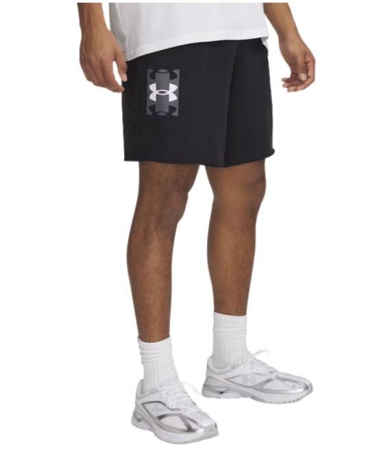 Pantalón Corto  Under Armour  Rival Terry Logo 8' Negro