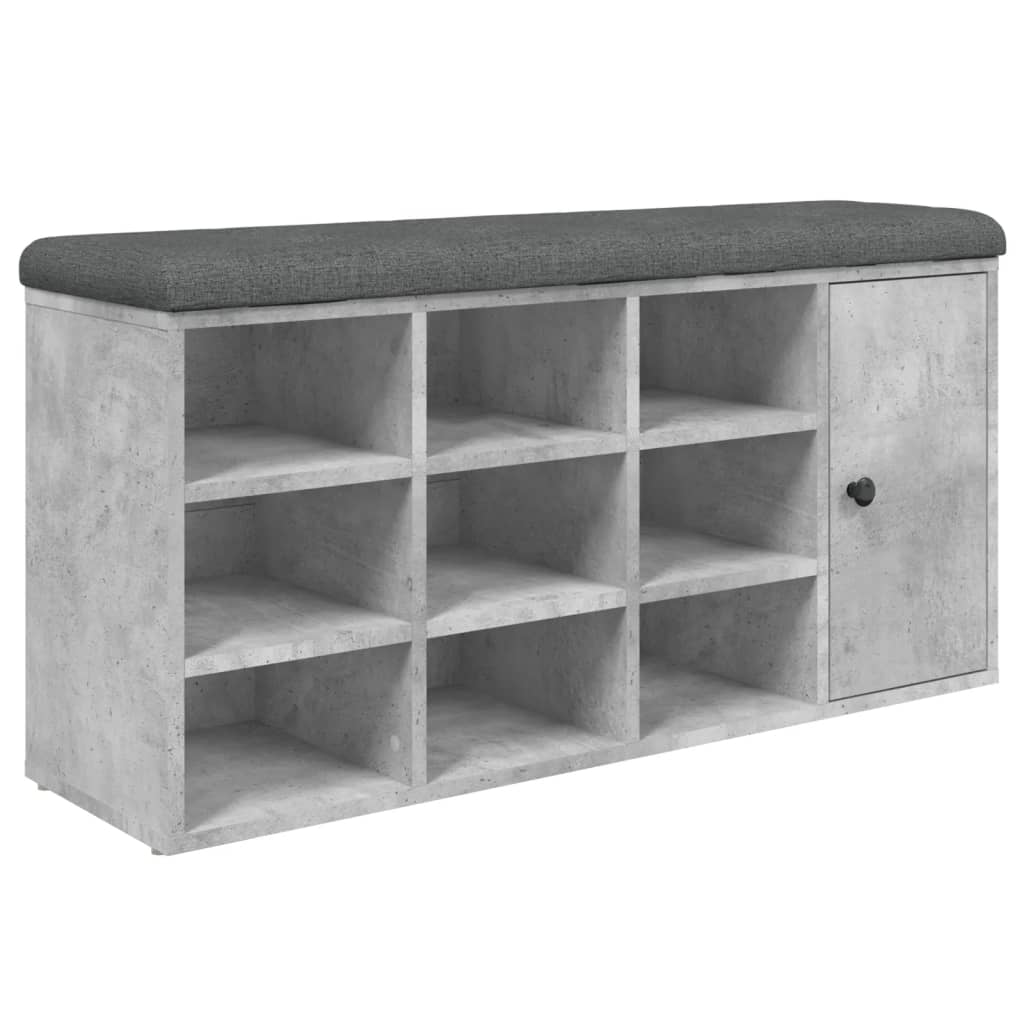 vidaXL Zapatero madera de ingeniería 102x32x50 cm Multicolor
