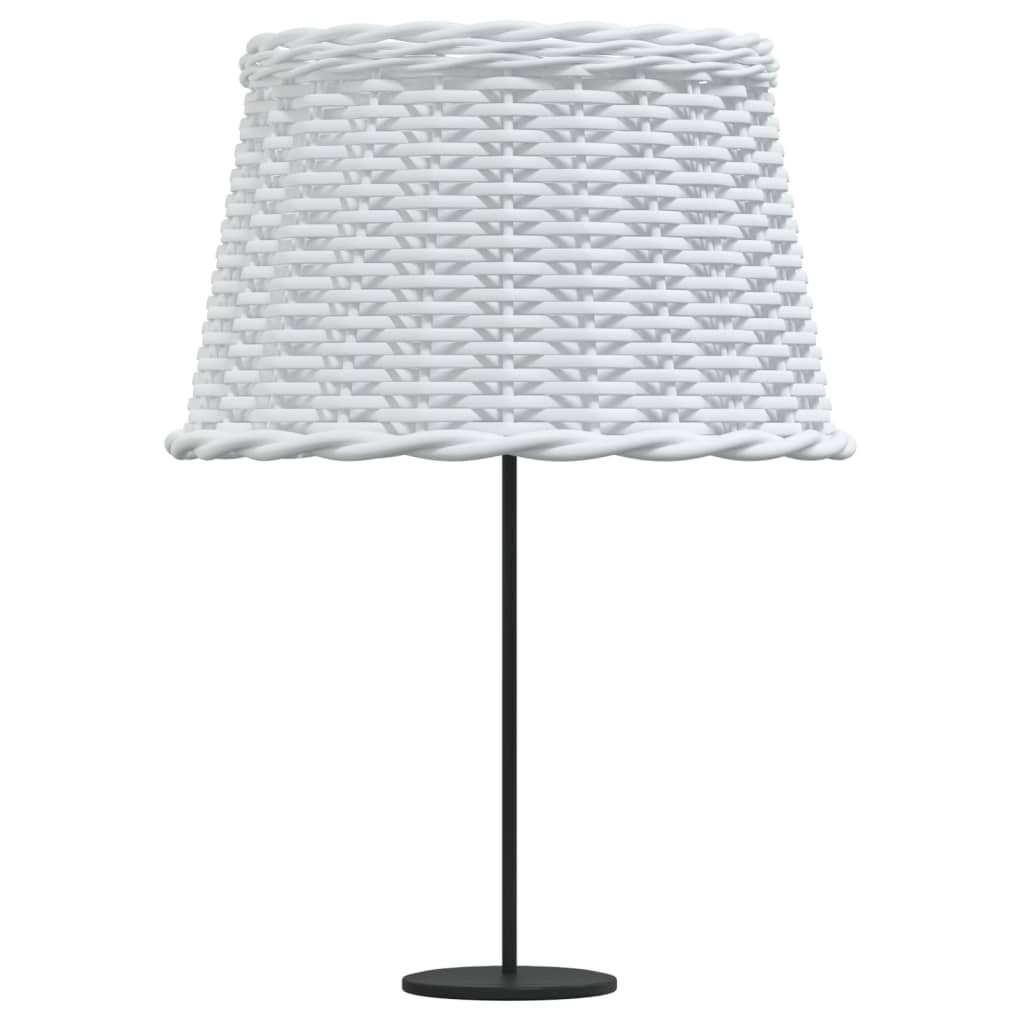 vidaXL Pantalla para lámpara mimbre Ø45x28 cm Color Blanco, Marrón, y mas
