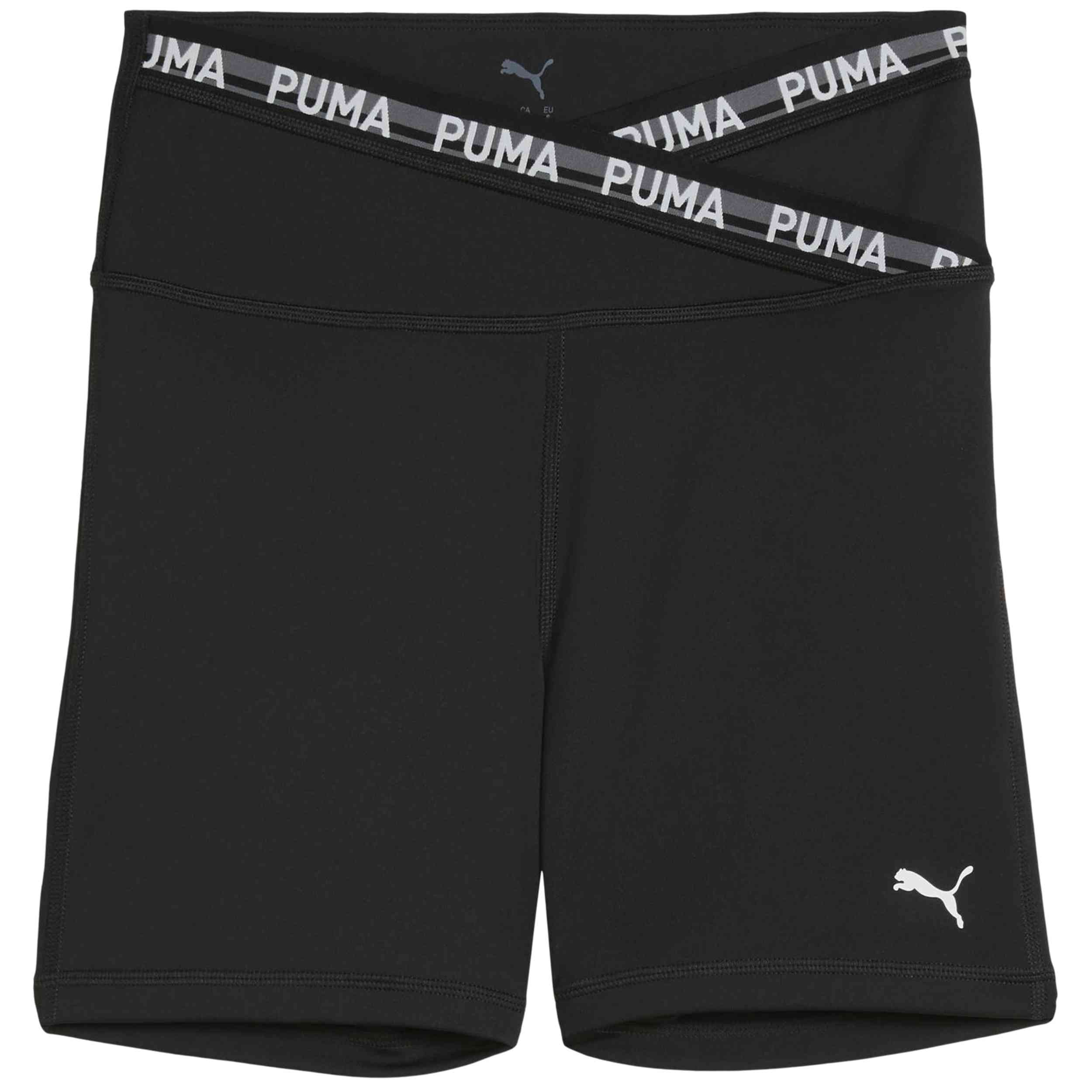 Mallas Deportivas Puma modelo Strong Cross Front para Mujer en color Negro