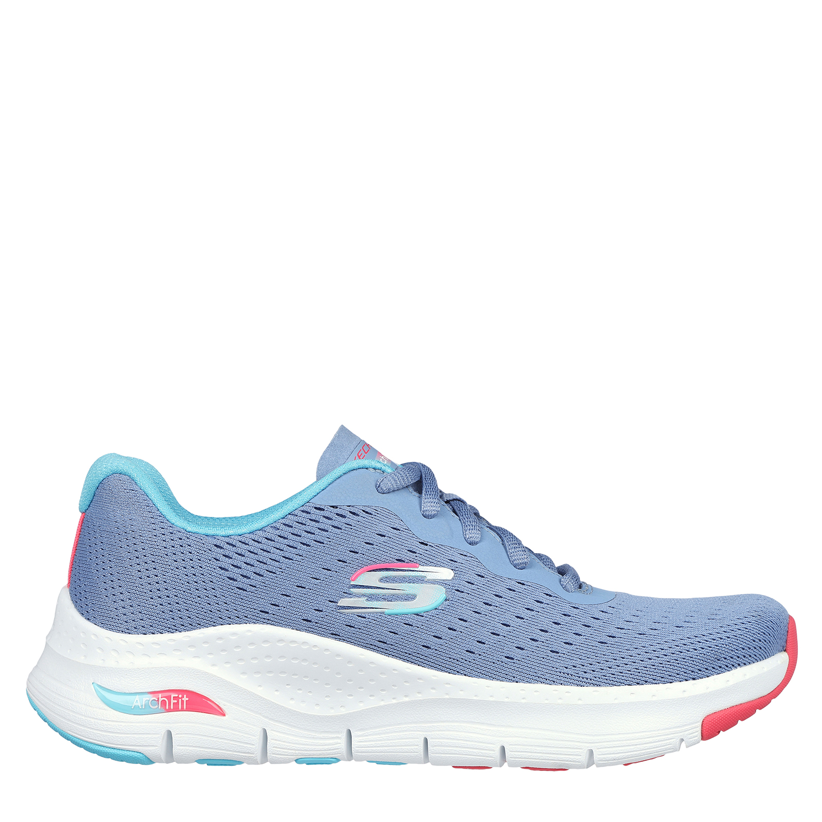 Skechers Zapatillas Arch Fit Azules 149722-BLMT , para Mujer