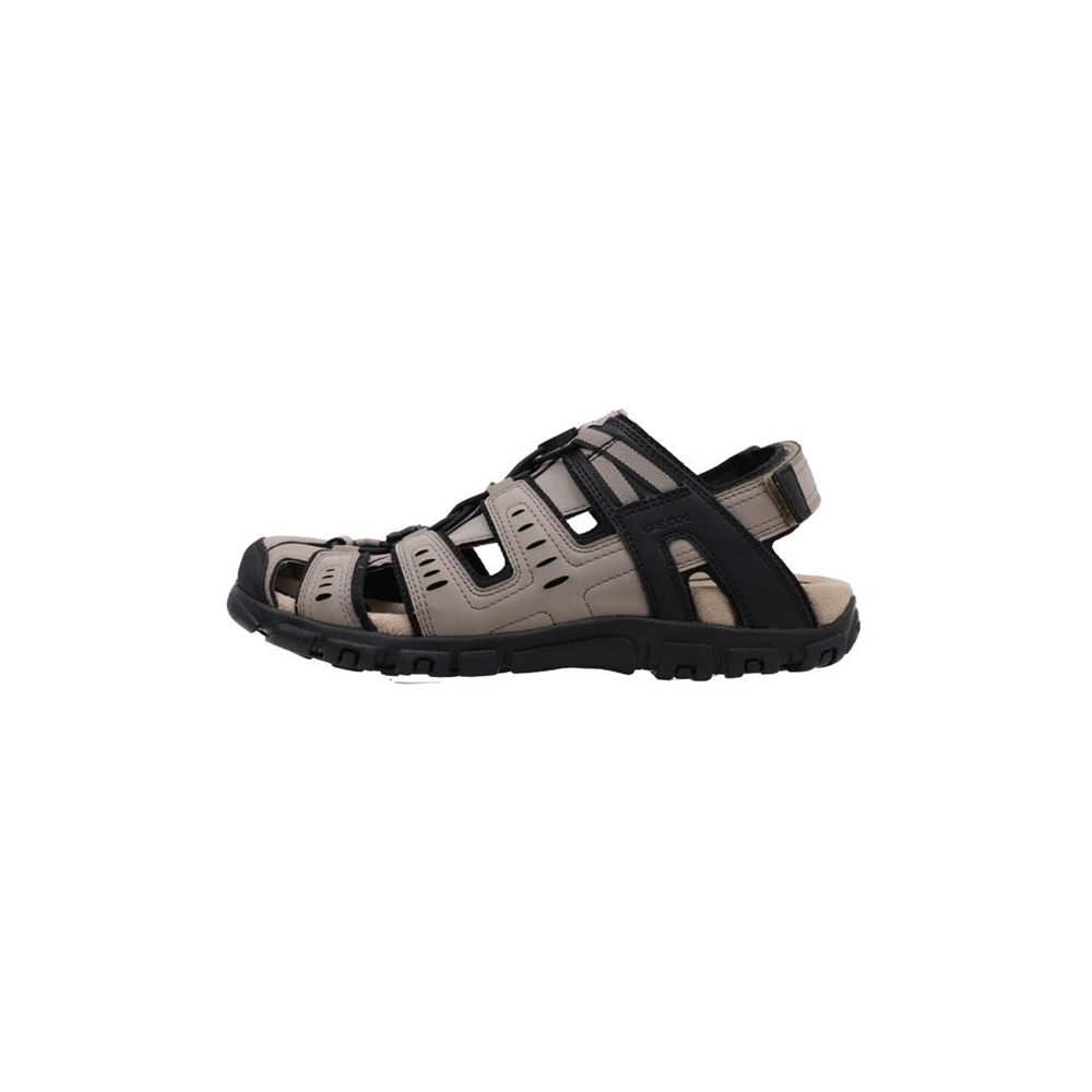 Geox U S.STRADA C - NBK SINT.  Sandalias Planas Hombre Taupe
