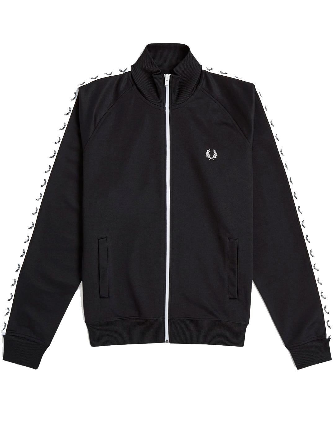 Chaqueta Fred Perry con cinta Negro