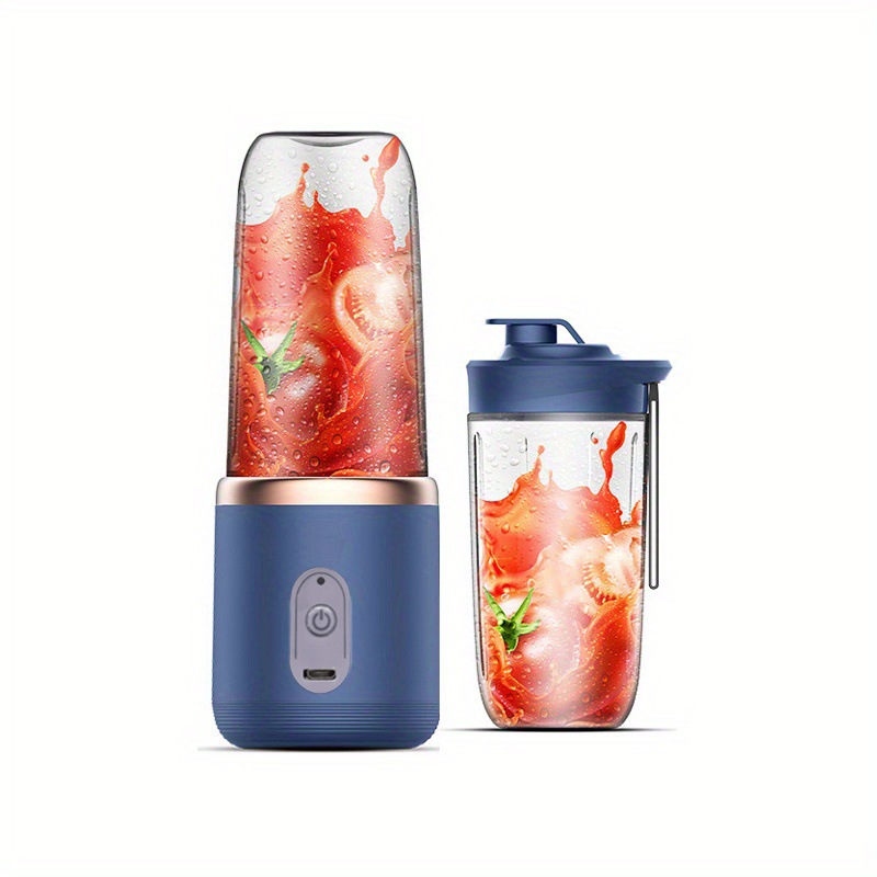 TK Batidor De Frutas Portátil Eléctrico Doble Copa Máquina De Batido De Jugos Y Milkshakes Auxiliar De Alimentos Para El Hogar