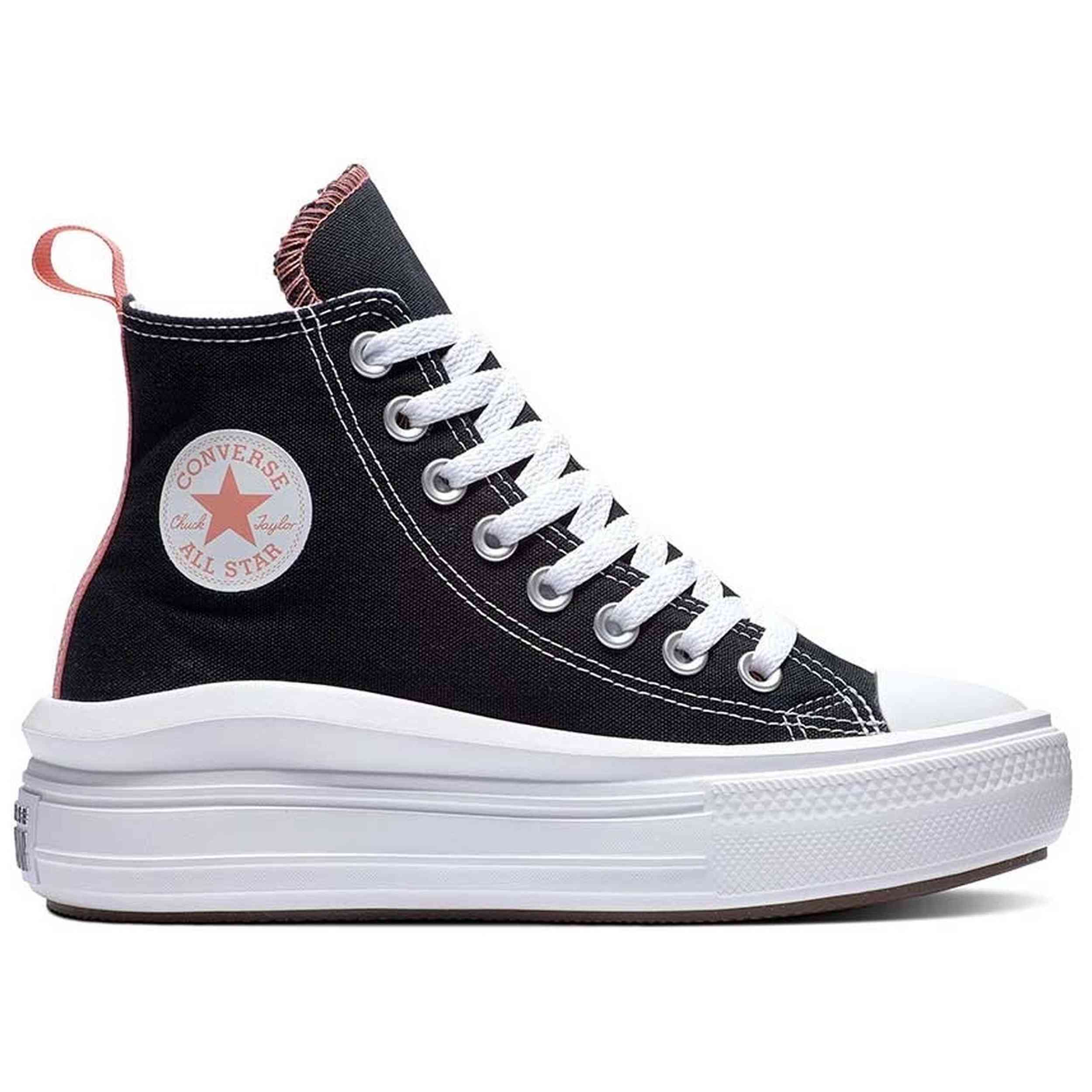 Zapatillas Converse modelo Chuck Taylor All Star Move en color Negro
