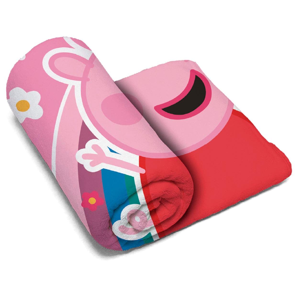 ARDITEX PP15441 Manta de Coralina de 150x95cm de EONE-Peppa Pig