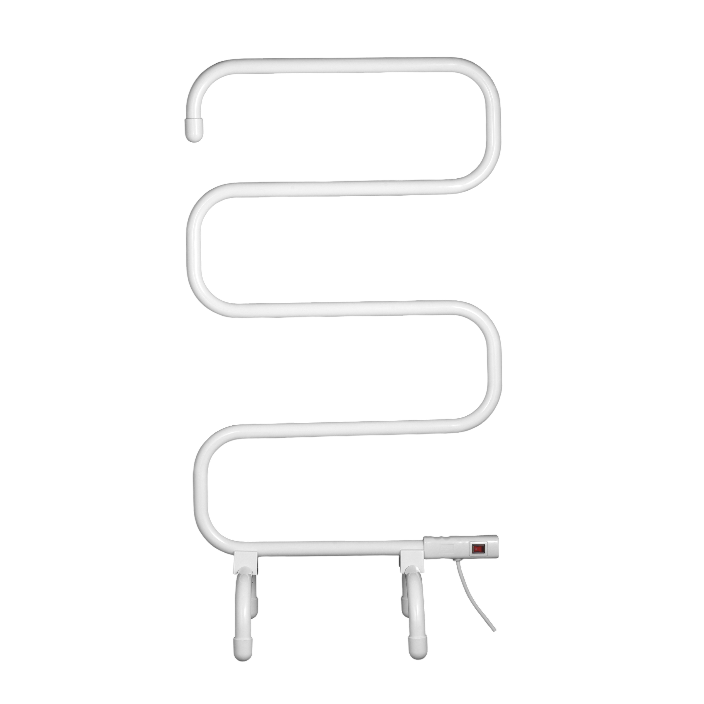 TOALLERO ELECTRICO "CORNEJO" BLANCO 100w Para PARED&SUELO 5 BARRAS DE CALEFACCION. color blanco