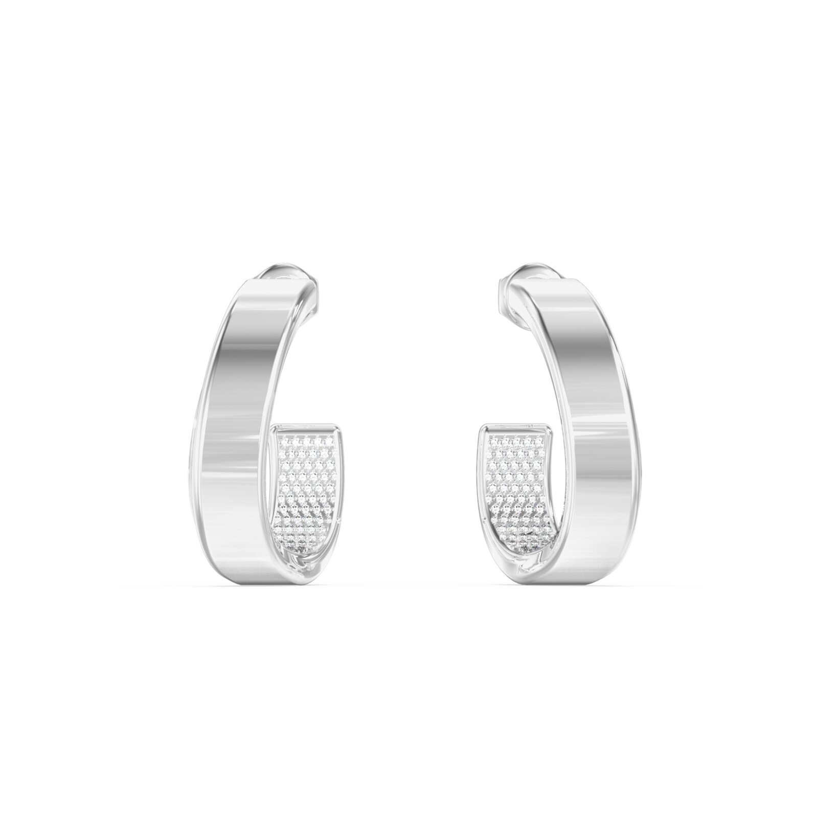 Guess Pendientes Mujer Madison De Acero Plateado Jube06434jwrht-u