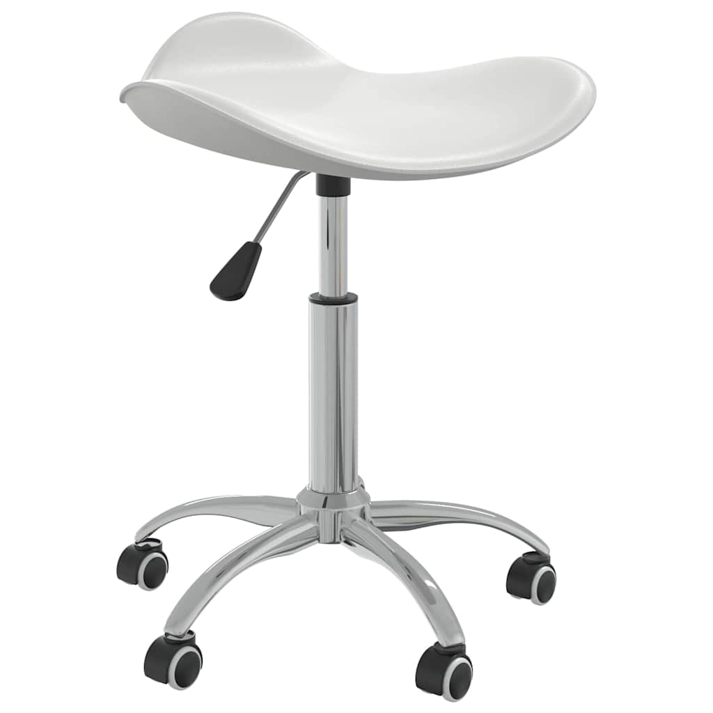 vidaXL Silla de comedor giratoria cuero sintético 44 x 44 x 57 cm Multicolor