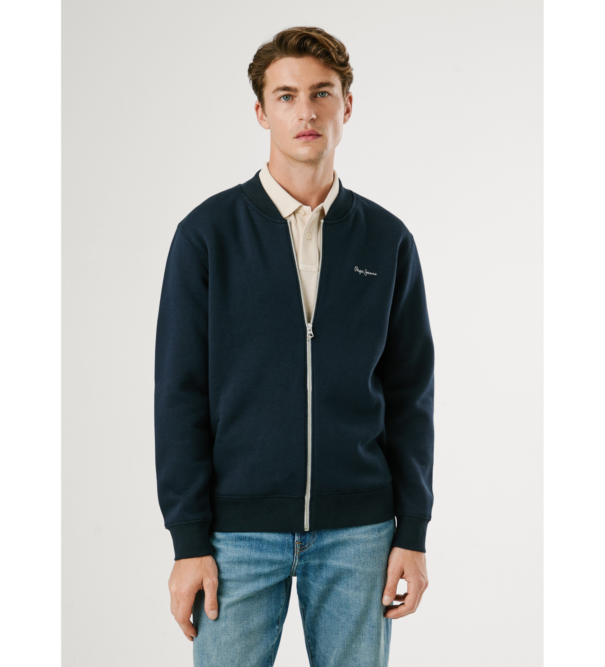 Pepe Jeans | Hombre | Chaqueta Macbeth marino