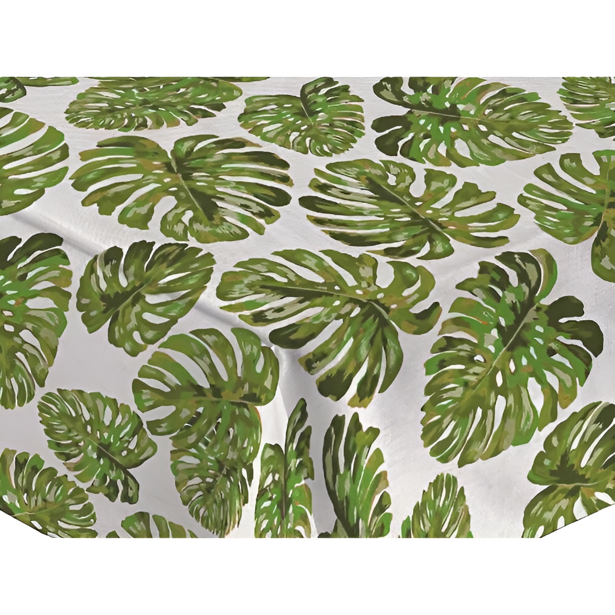 Mantel Hulehule Tex - Resinado Anti manchas Resistente al Agua Fácil Llimpieza Diseño Exclusivo Hojas Tropicales