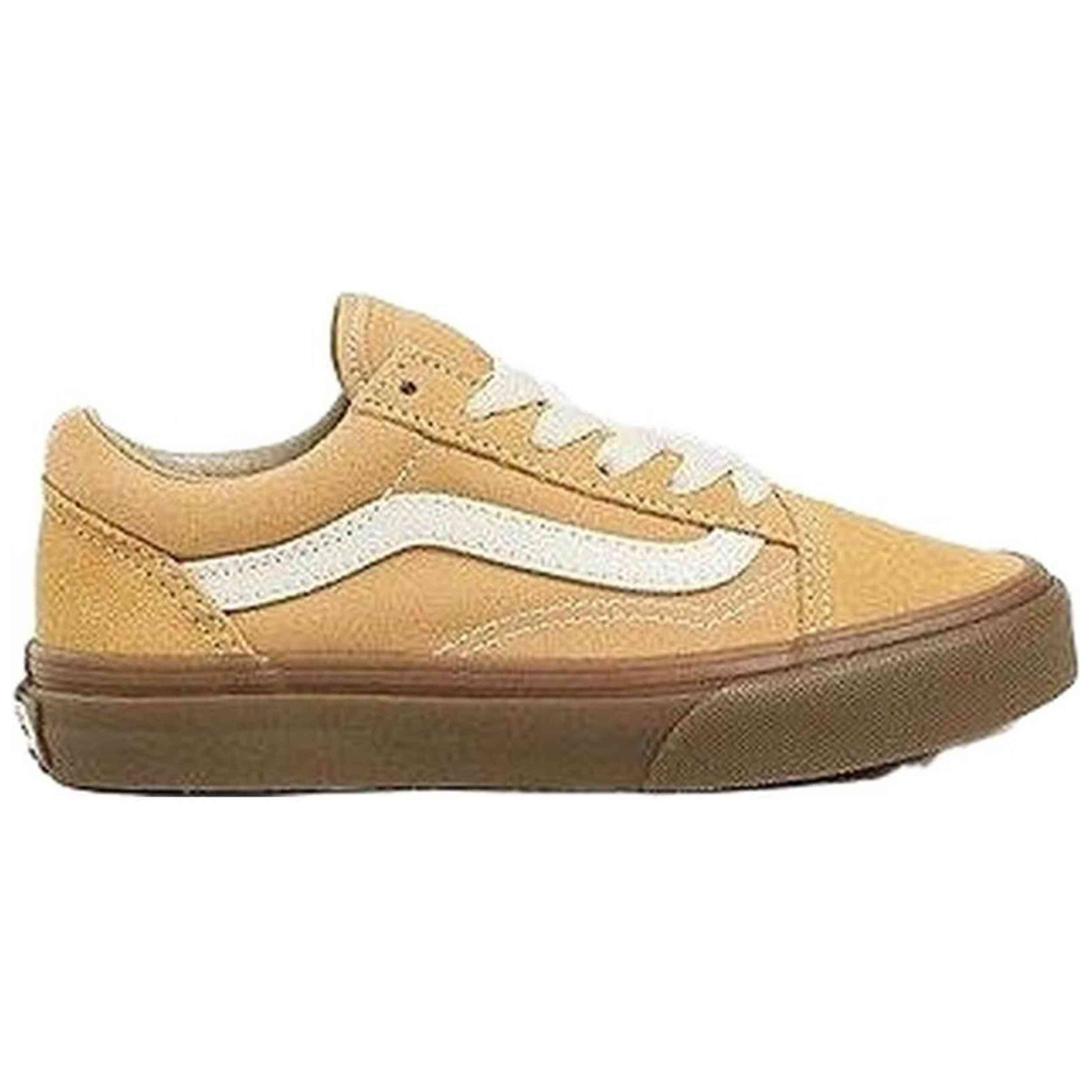 Zapatillas Vans modelo Skool Gum para Niños en color Marron