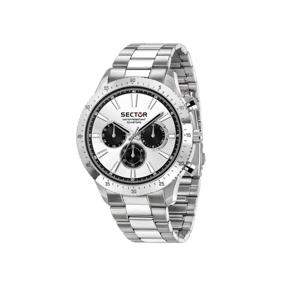Sector Reloj Hombre Caja De Acero Pulsera Metal De Color  Resistente Al Agua  R3253578027