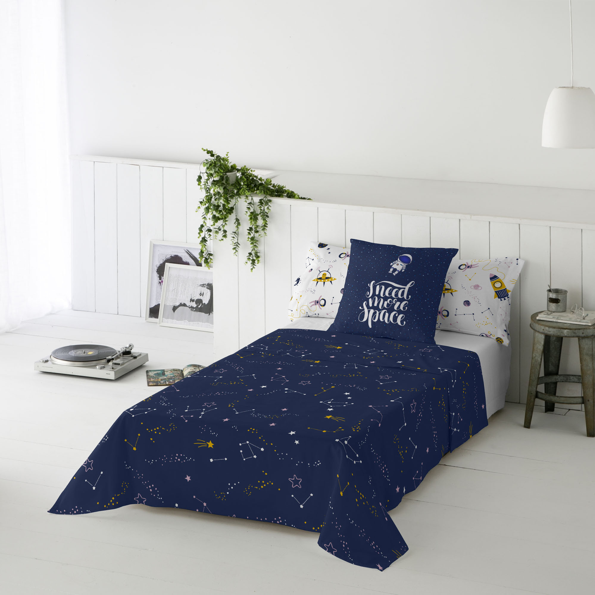 COOL KIDS - Juego de Sábanas Infantil Estampado - 100% Algodón Extrasuave - 17 Modelos Disponibles - Cama 90/105 cm - Fabricado en España