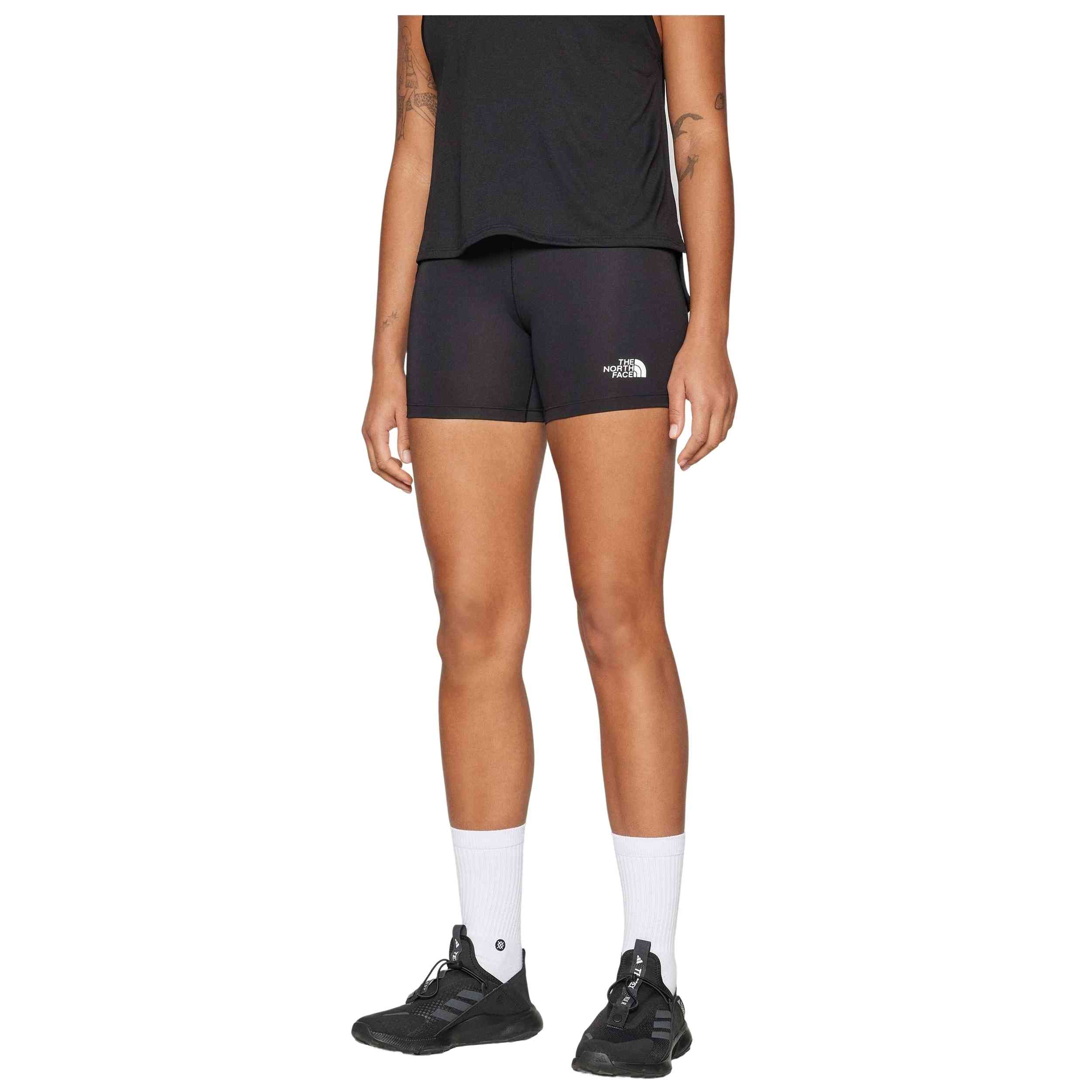 Textil The North Face modelo W Flex 5In Tight Short Tnf Black en color Negro