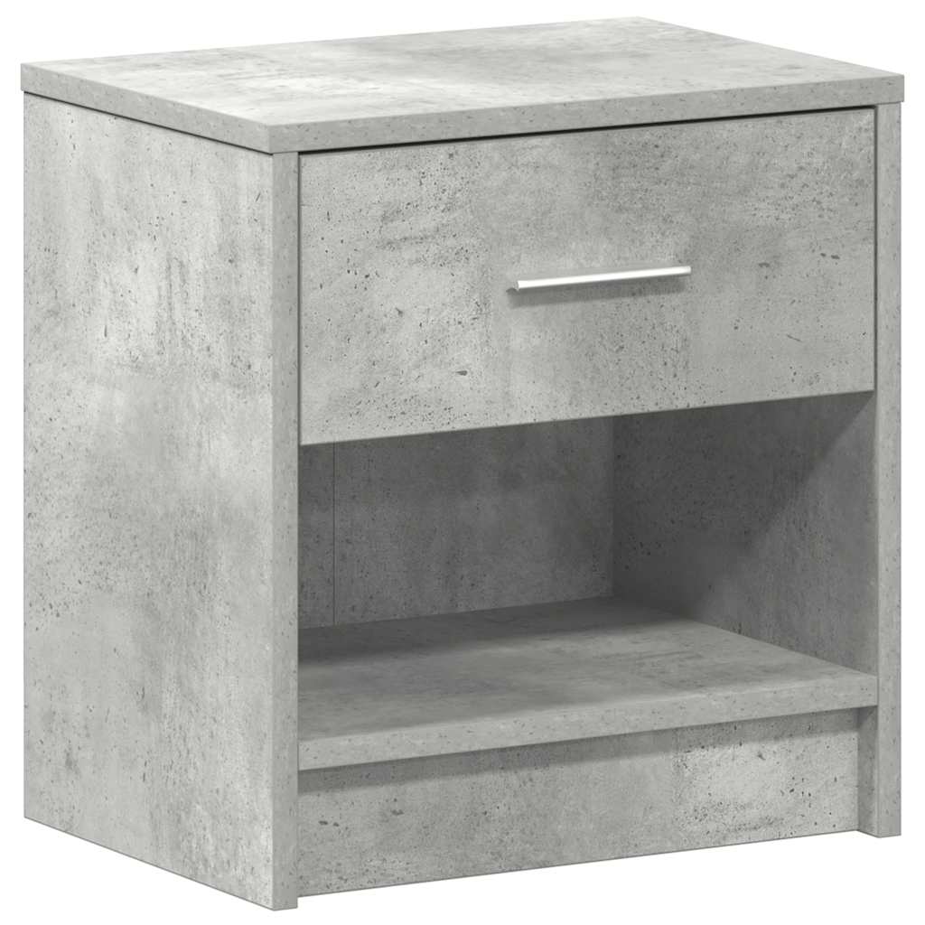vidaXL Mesita de noche con cajón 39x28x41 cm Multicolor