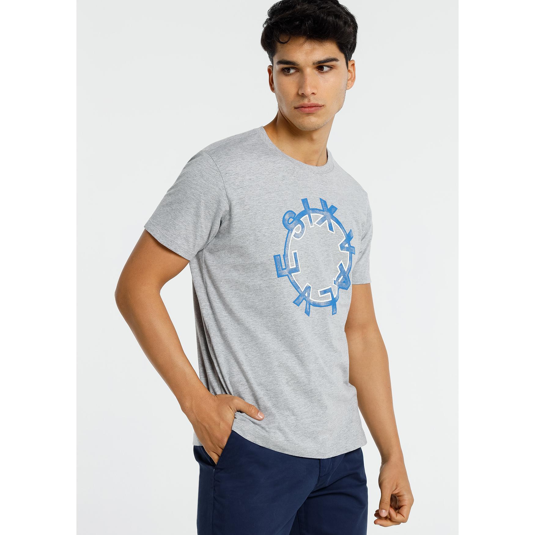 SIX VALVES - Camiseta Manga Corta Grafica Blue Stone
