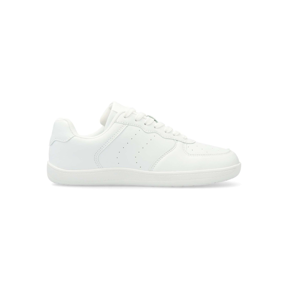 Vanessa Calzados - Zapatillas deportivas confort respetuoso blanco para hombre, con puntera ancha, suela plana cero drop y flexibilidad anatómica, plantilla extraíble Doble Memory Insole