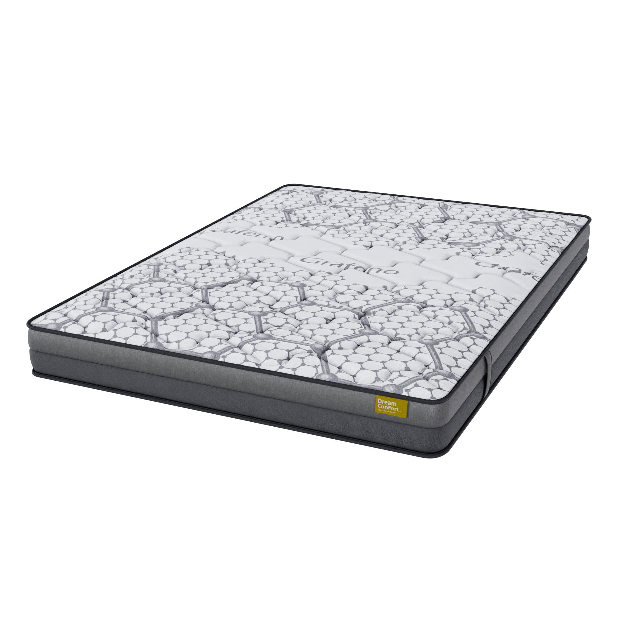 Colchón HR Viscoelastico Viscografeno Smart Hero Dream Confort 80x180 16 cm Doble Cara Independencia de Lechos Firmeza Alta