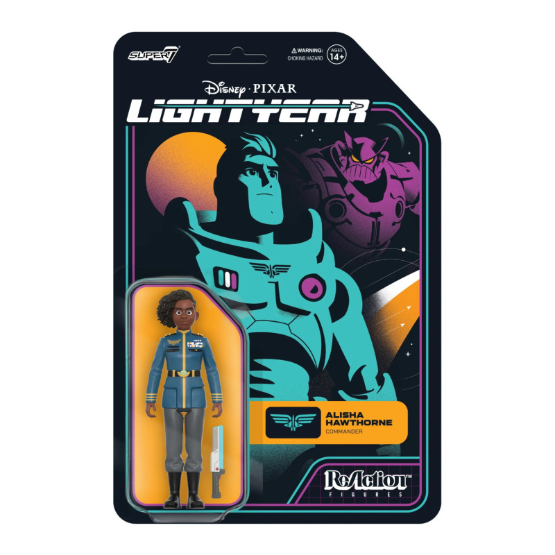 LIGHTYEAR FIGURA ALISHA HAWTHORNE COMMANDER REACTION SUPER 7