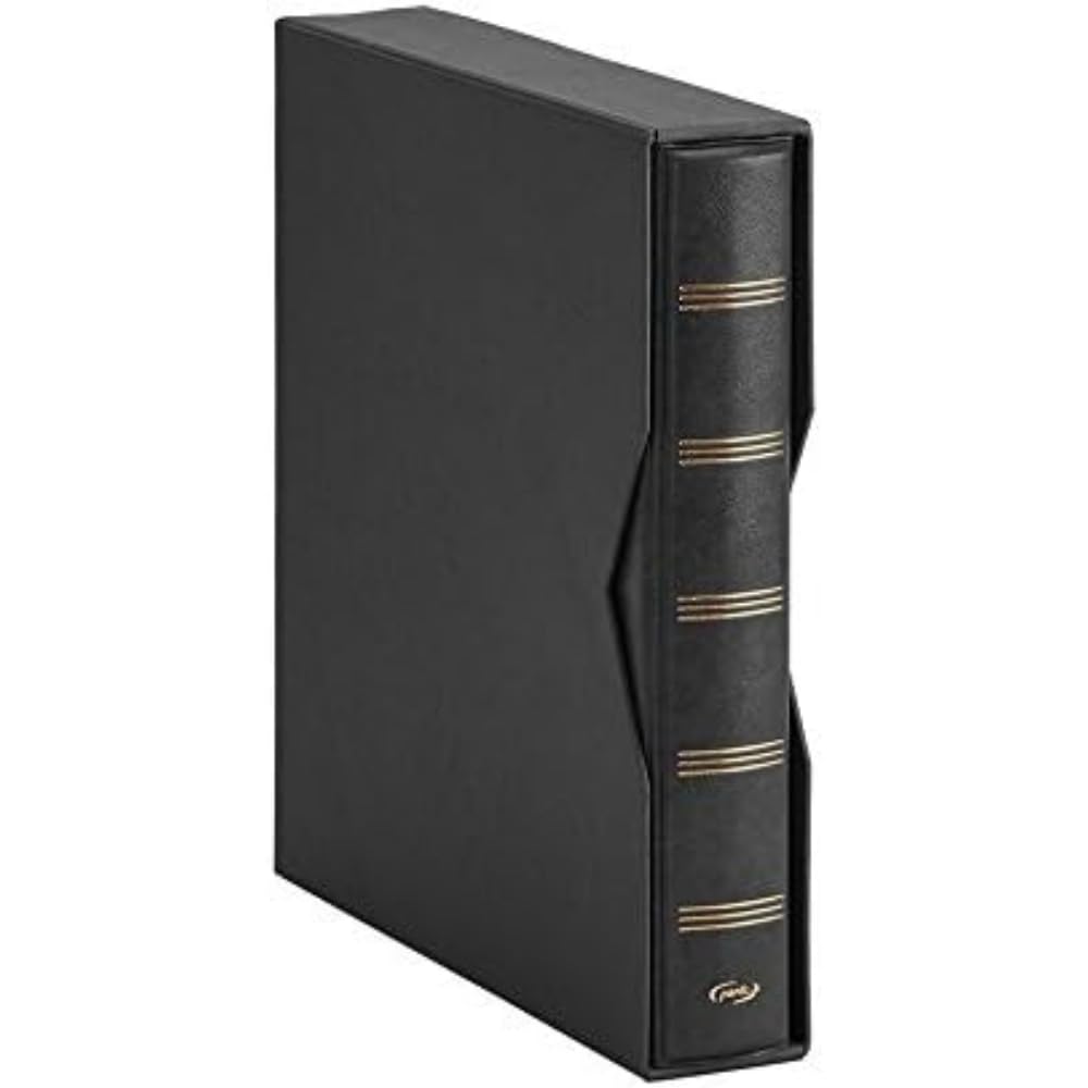 Pardo 134001 - Album para colección billetes universales, color negro