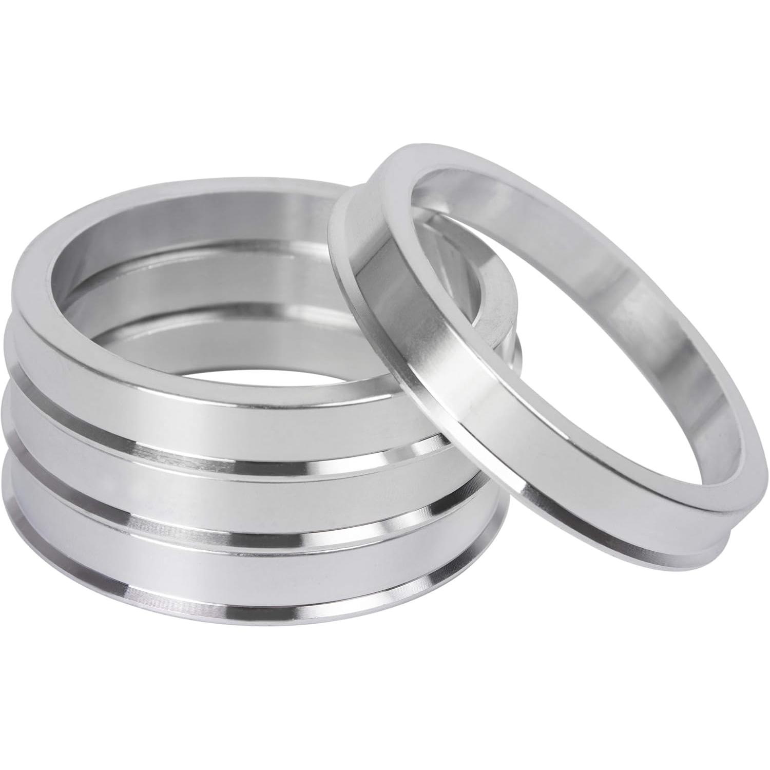 MIAUTO Kit de 4pcs Centradores de Llantas de Aluminio