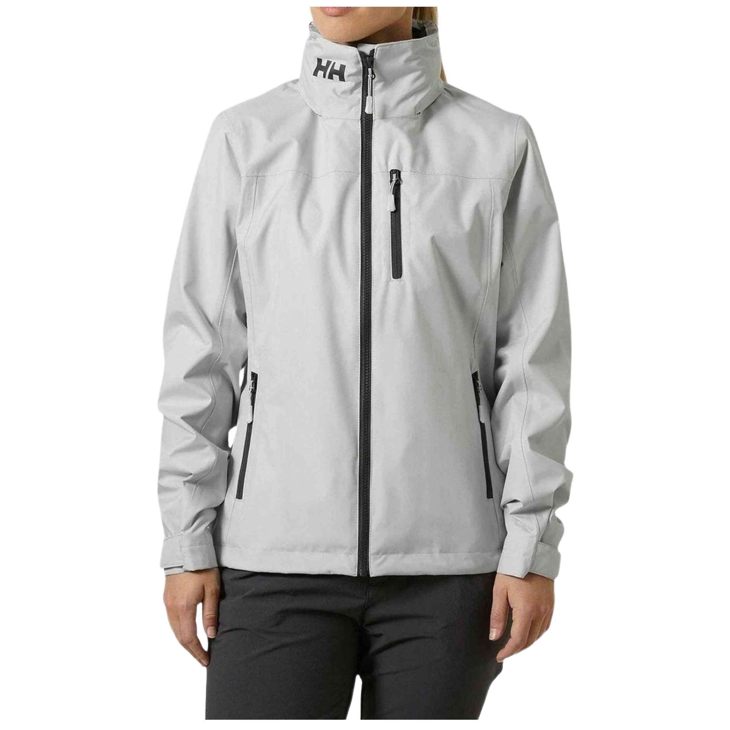 Chaqueta Helly Hansen modelo W Crew Hooded Jacket 2.0 en color Gris