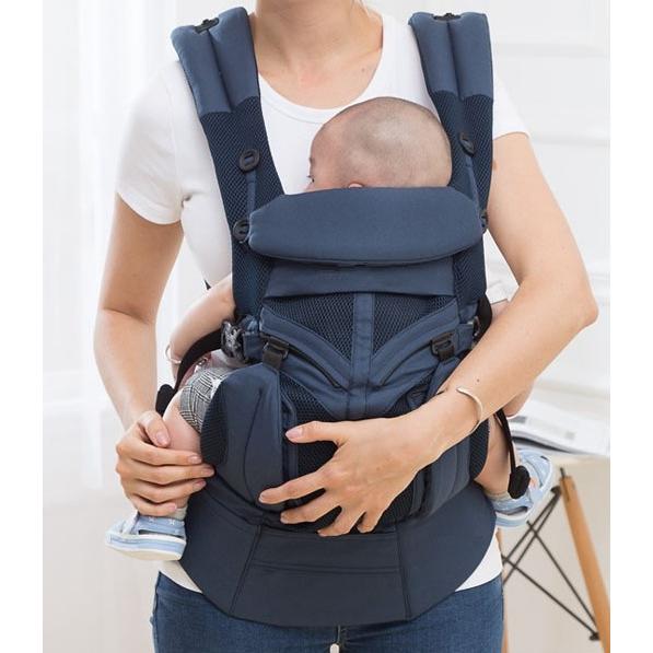 Portabebés de Mochila para Bebé, se Puede Llevar Delante o Detrás, Fular Portabebés para Recién Nacidos, Ideal para Llevar al Frente, Cómodo y Seguro