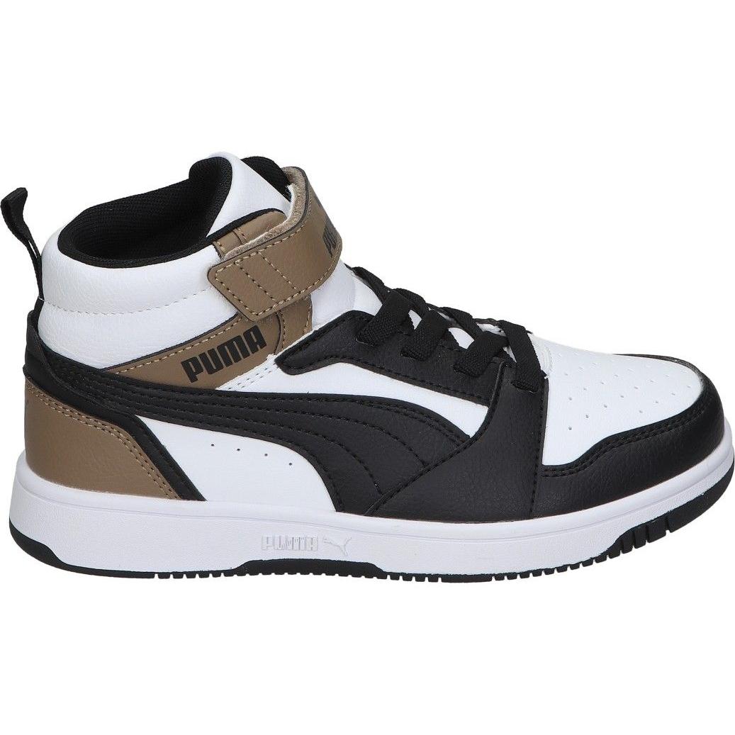 DEPORTIVAS PUMA 393832-08 NIÑO BLANCO/NEGRO