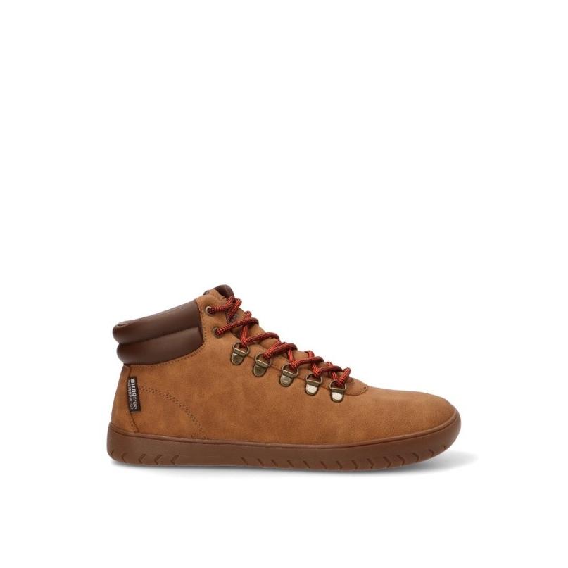 Botin Respetuoso/barefoot Mustang - Hombre - Suela Plana - Modelo 85004w - Color Arena