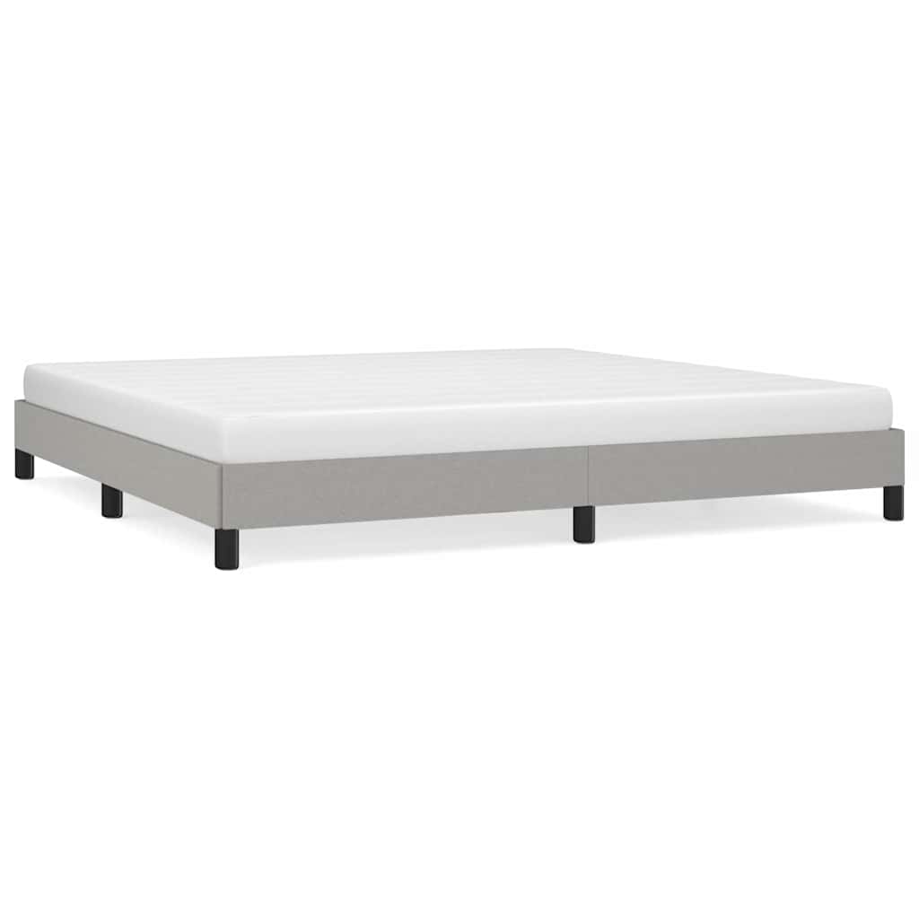 vidaXL Cama sin colchón tela 200x200 cm Multicolor