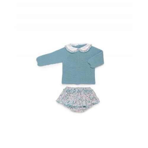 conjunto braga volante flores