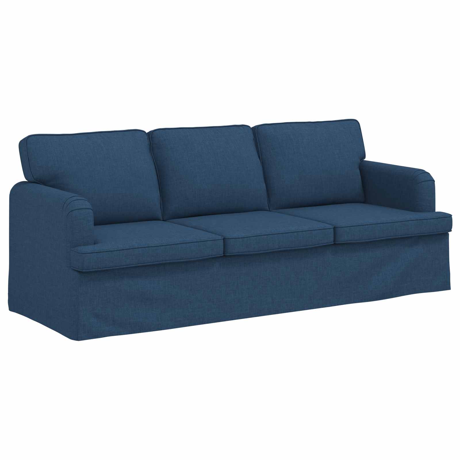 vidaXL Sofá 201 x 80 x 85 cm tela Multicolor