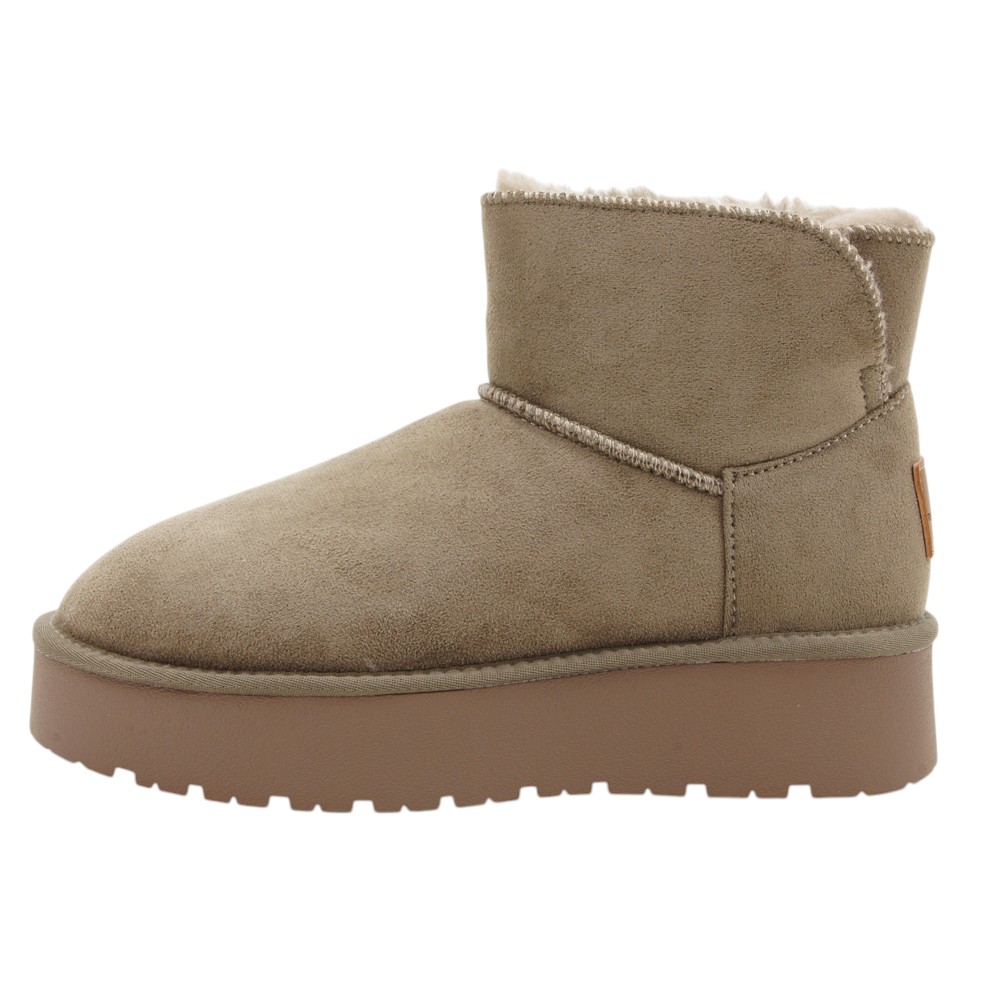 Xti mod. 142197 botín para mujer en ante sintetico, sin cordones