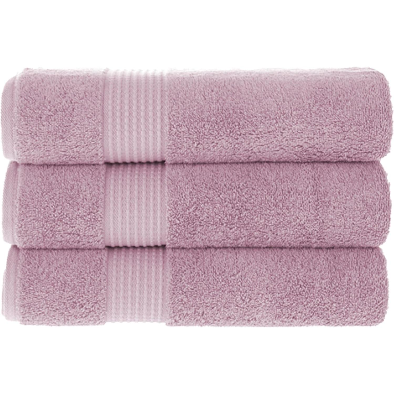 Juego de Toallas de Baño de Lujo 100% Algodón. Calidad de Hotel y SPA. 3 Toallas de baño Grandes de 70x140 cm. Más información sobre Suave, afelpa