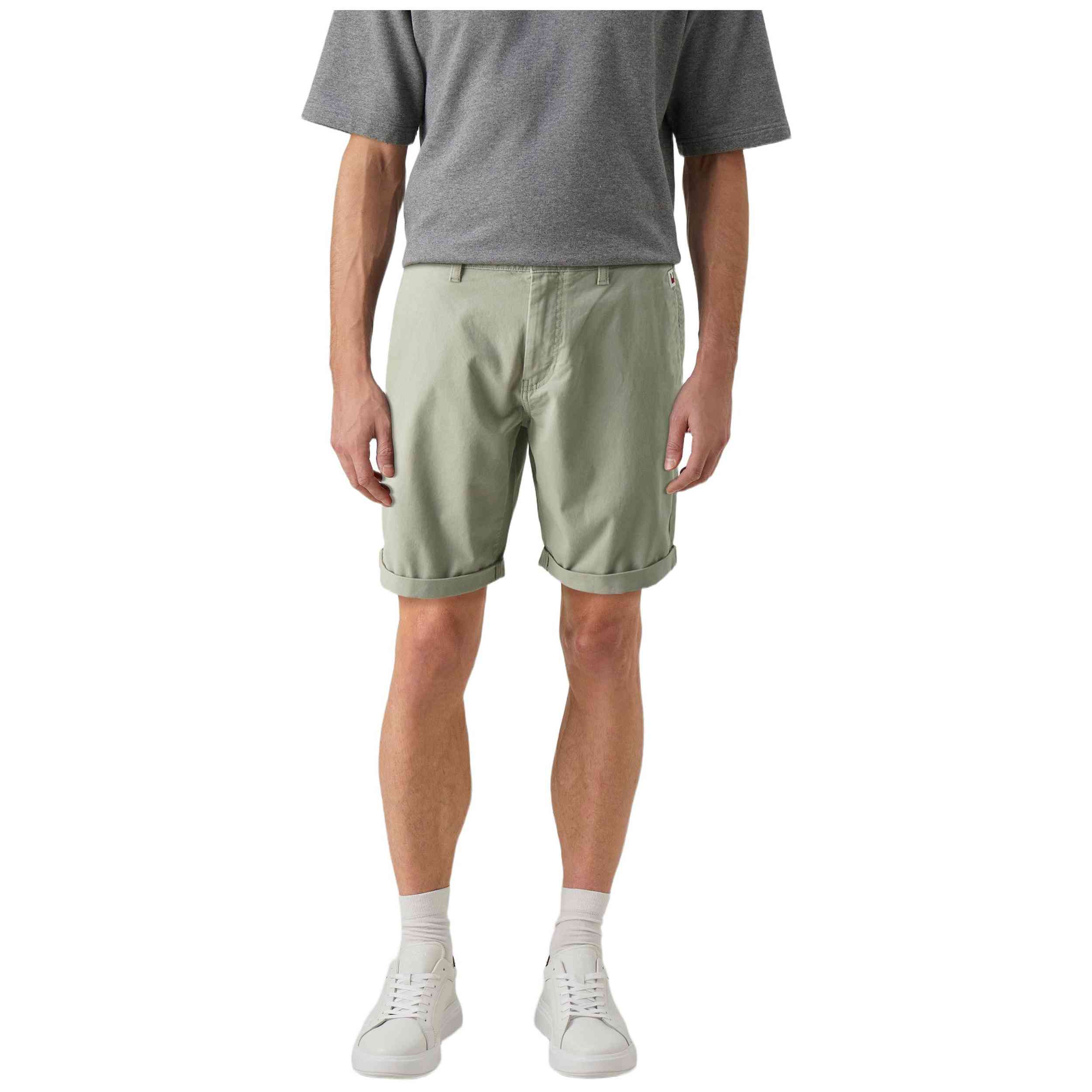 Pantalon Corto Tommy Hilfiger modelo DM0DM18812PMI para Hombre en color Beige